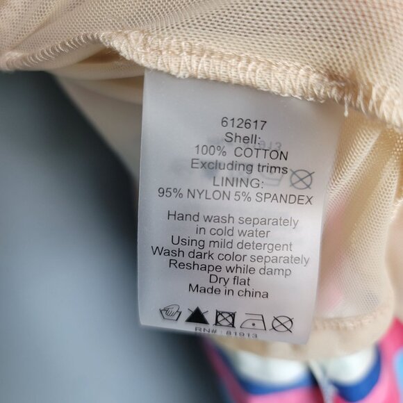 Plenty by Tracy Reese Multicolor Ruffled Maxi Belted Dress. Size XL - Picture 10 of 11